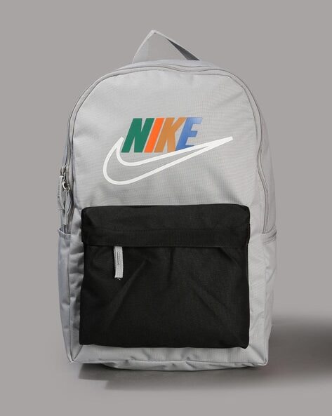 Logo Print Backpack