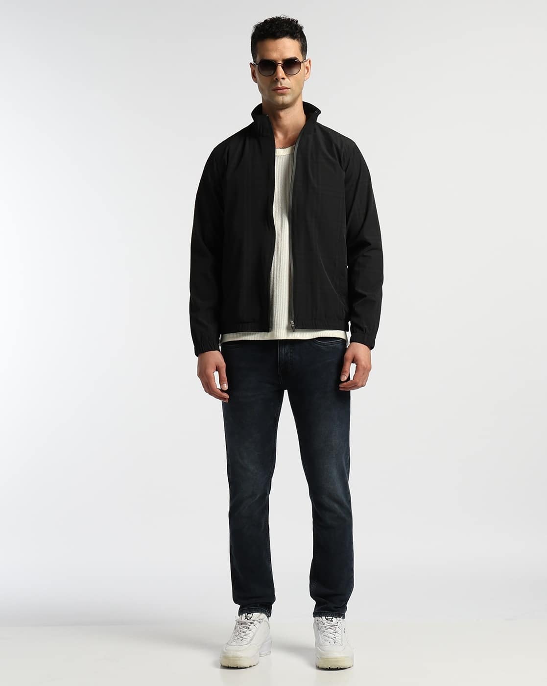 Buy Jet Black Jackets & Coats for Men by Altheory by AZORTE Online