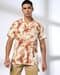 Men Tie & Dye Print Regular Fit Shirt