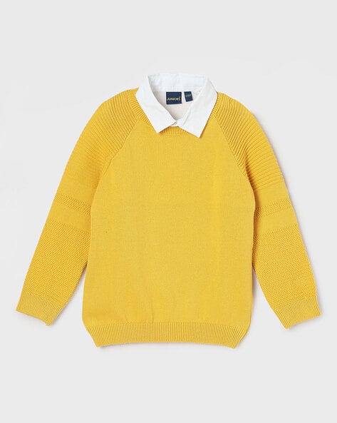 Boys Collar Sweater