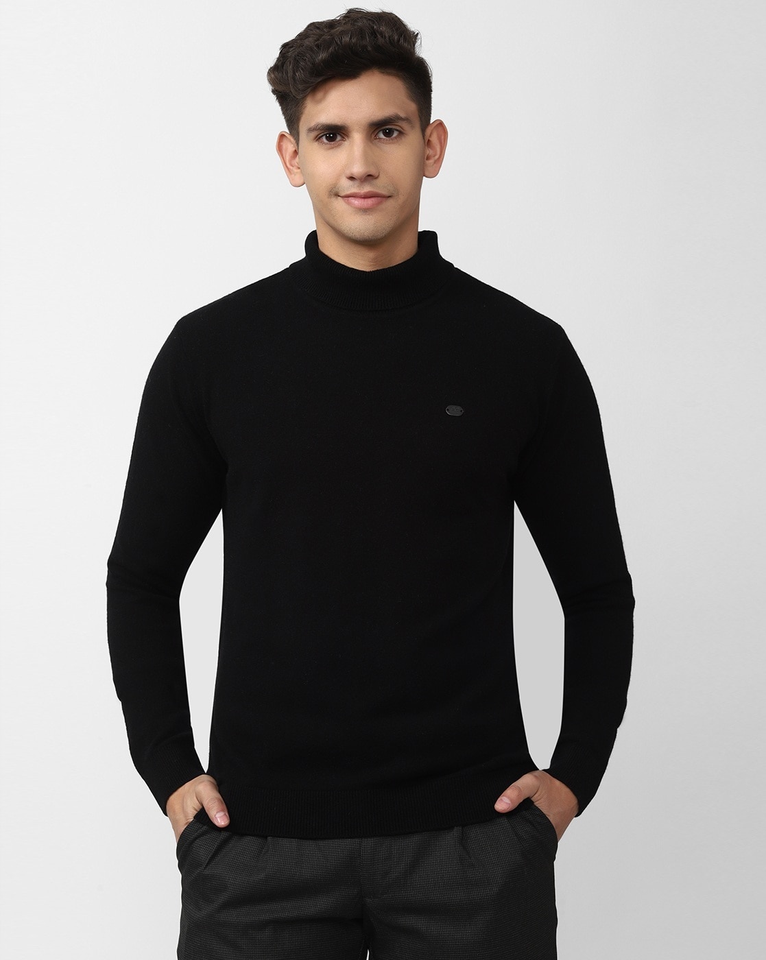 Palace London Rollable Turtleneck on sale Sweater Black