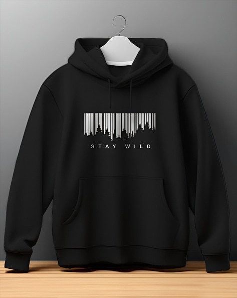 Men Graphic Hooded Sweatshirt