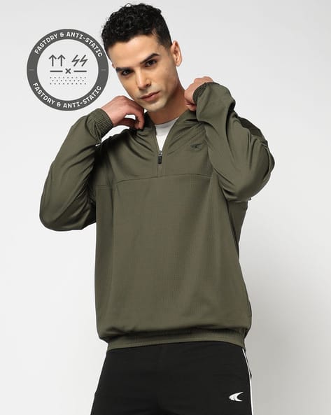 Buy Black Sweatshirt Hoodies for Men by PERFORMAX Online