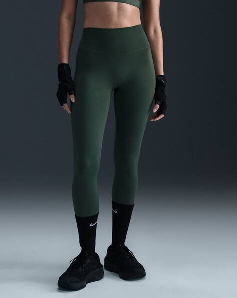 Ajio Nike High Waisted Seamless Leggings Women One Seamless High