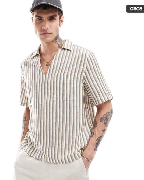 asos striped top