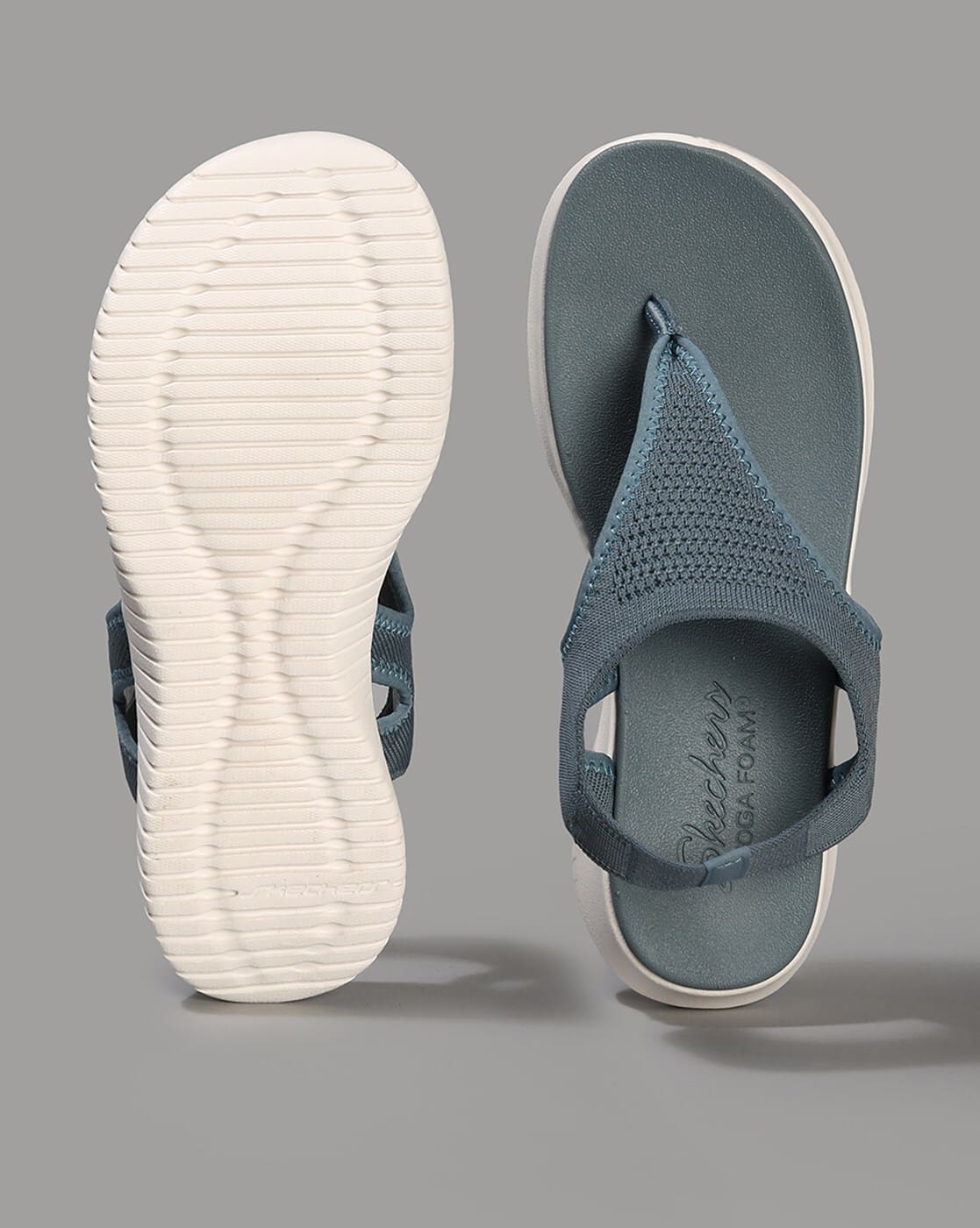Buy slate Sports Sandals for Women by Skechers Online