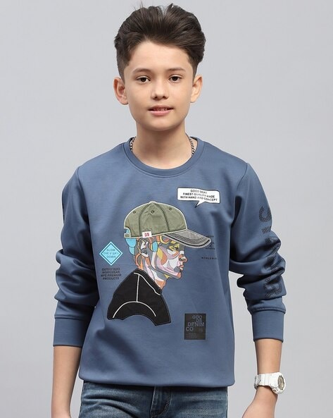 Monte Carlo Boys Regular Fit Sweatshirt