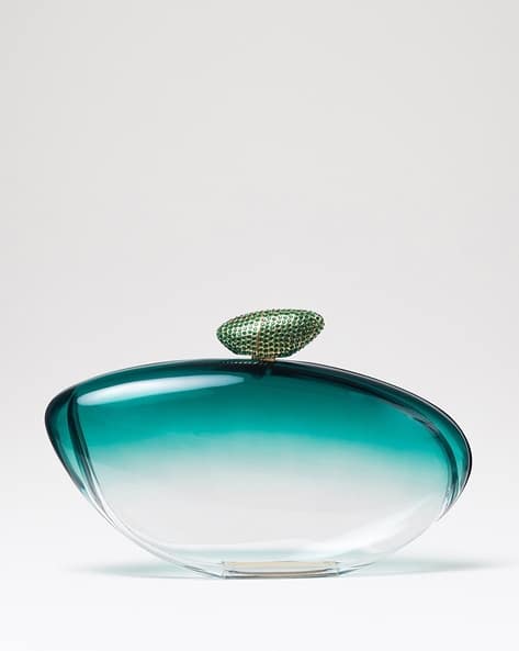 Buy Benedetta Bruzziches Armonia Clutch | Green Color Women | AJIO