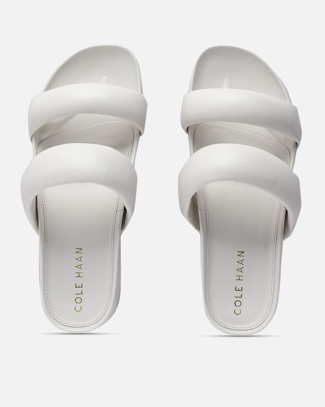 Buy Cole Haan Women MOJAVE Double Band Sandals | White Color