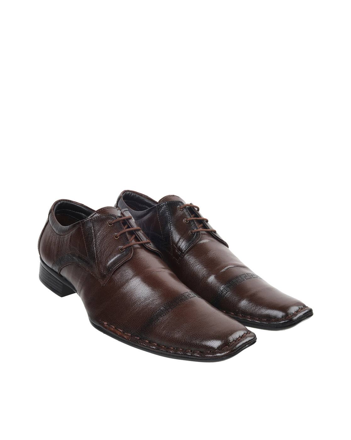 Buy Brown Formal Shoes for Men by Mochi Online