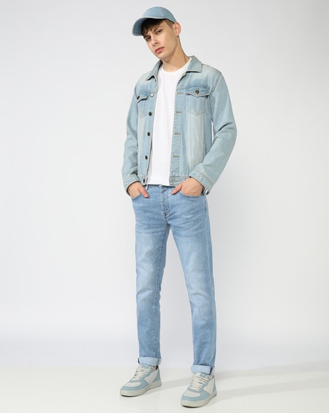 Gas Anders Slim Fit Mid-Rise Jeans