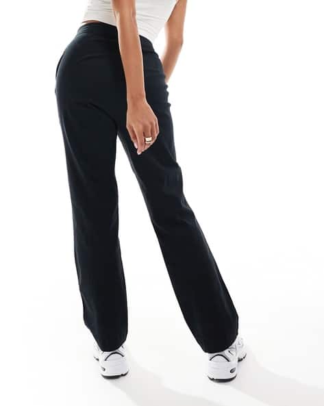 Buy Black Trousers \u0026 Pants for Women by ASOS DESIGN Online | Ajio.com