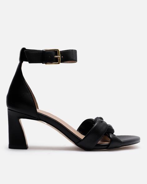 Women ADELLA Braided Chunky Heels