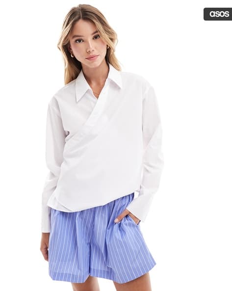 Buy White Shirts for Women by ASOS DESIGN Online