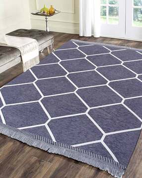 zesture Premium Chennile Velvet touch foldable carpet dhurries-picture-44
