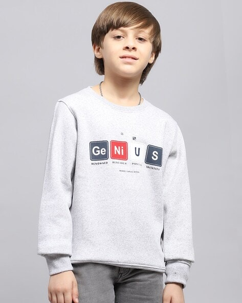 Monte Carlo Boys Regular Fit Sweatshirt