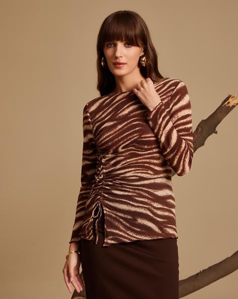 Kazo Women Self-design Top
