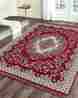 Buy Maroon Rugs, Carpets & Dhurries for Home & Kitchen by ZESTURE ...