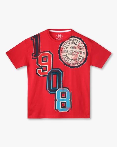 Lee Cooper T-Shirt Per Bambini E Ragazzi – Maglietta Comoda E Stilosa