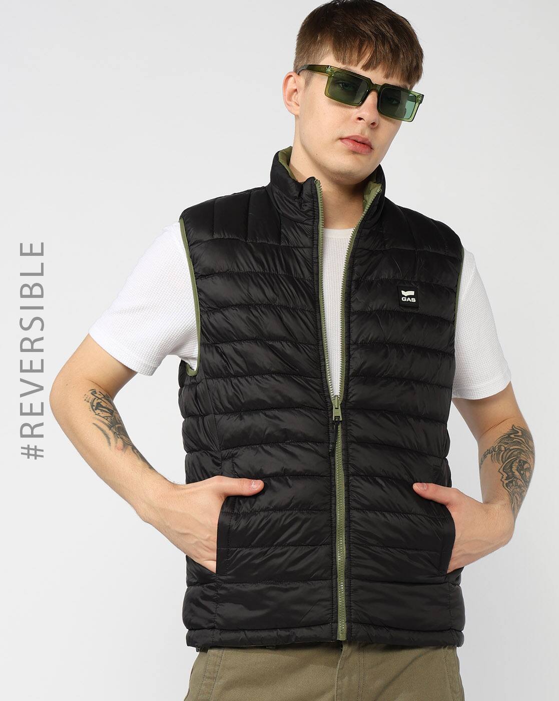 Veste Majestic Athletic Cool Base Convertible - Noir/argent, Manches Amovibles, Taille M