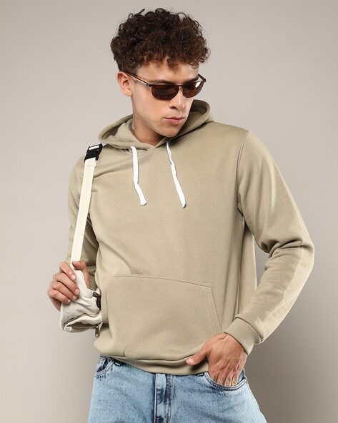 Men Regular Fit Sweatshirt with Full Sleeves