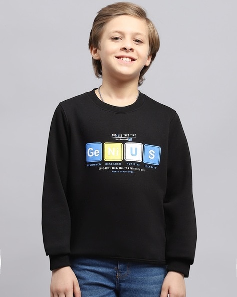 Monte Carlo Boys Regular Fit Sweatshirt