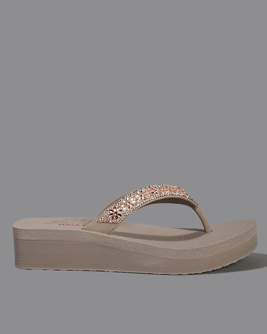 Skechers Shoes Skechers Taupe Sandals Skechers Taupe Arch-Fit