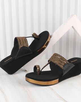 mochi Women Wedges with Synthetic upper-picture-14