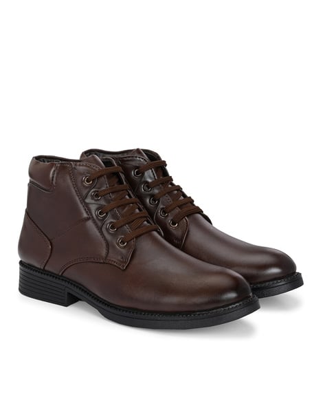 Buy Brown Boots for Men by LAYASA Online