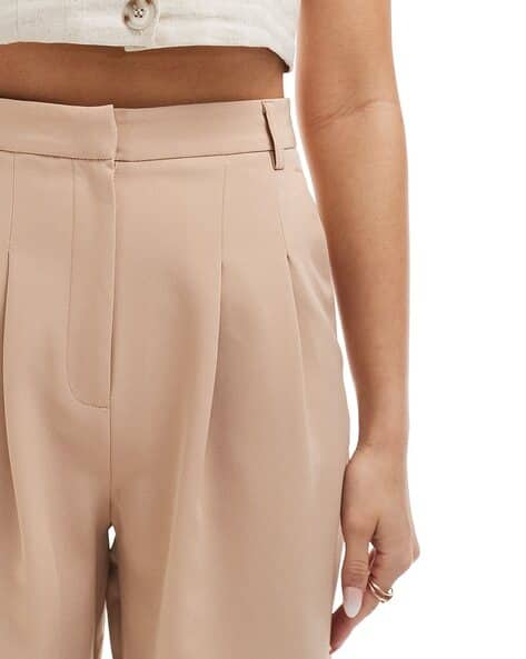 Buy Taupe Trousers & Pants for Women by MISS SELFRIDGE Online