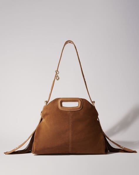 Suede Miss M bag