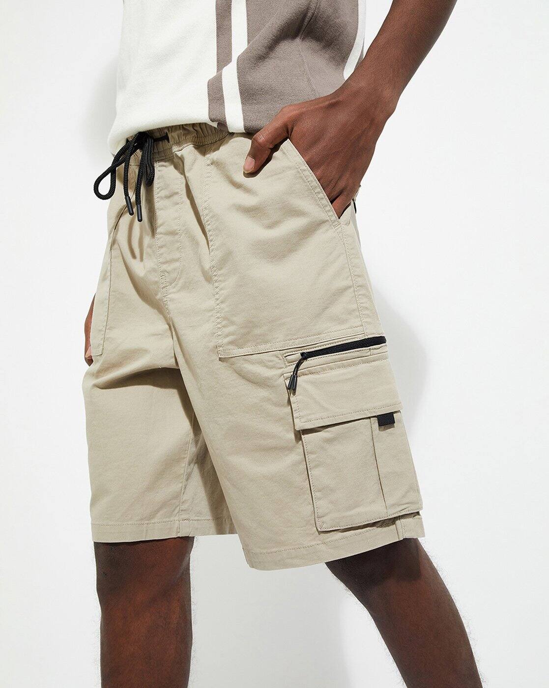 Buy KHAKI Shorts & 3/4ths for Men by MAX Online | Ajio.com