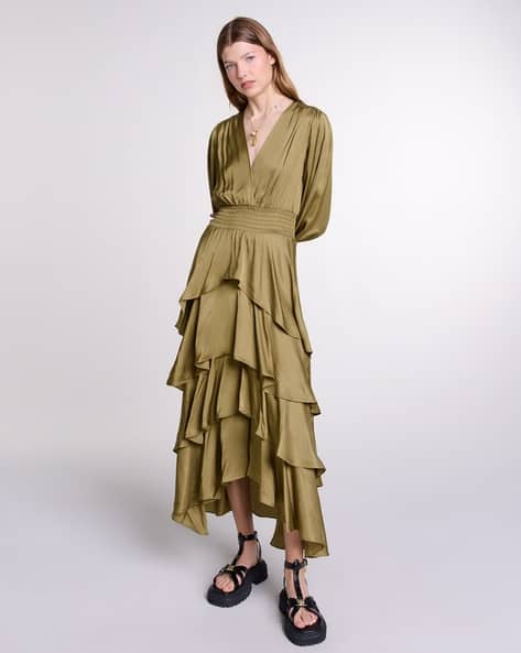 Dresses Maje Maxi Dress Sites Maxi Tiered Dress