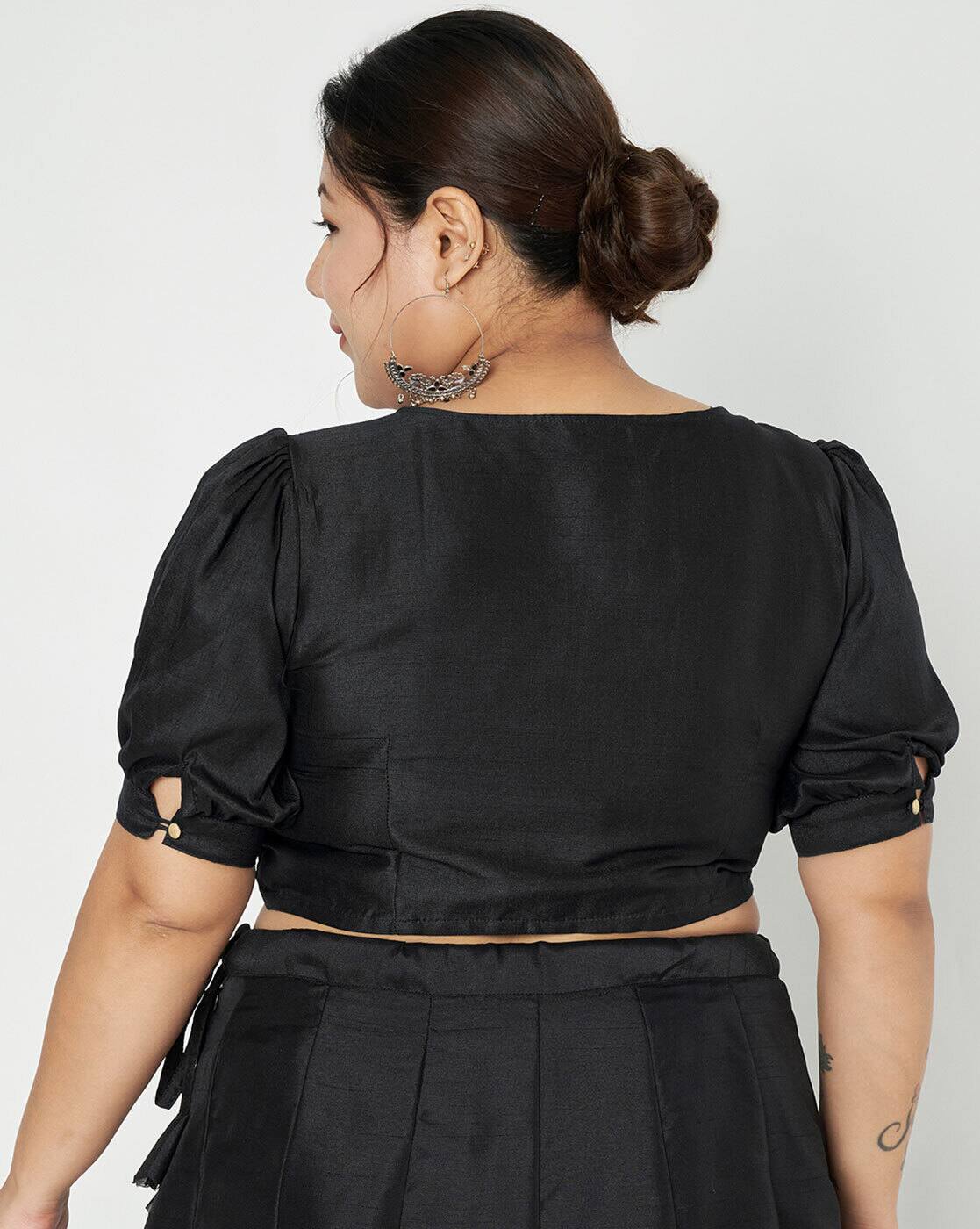 Buy Black Blouses for Women by Studiorasa Online | Ajio.com