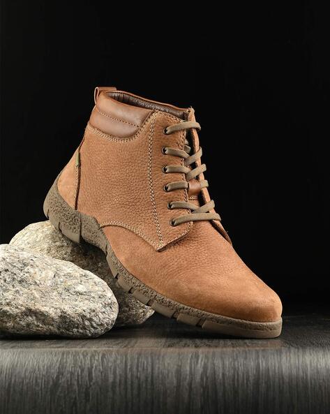 Egoss Men Lace-up Boots