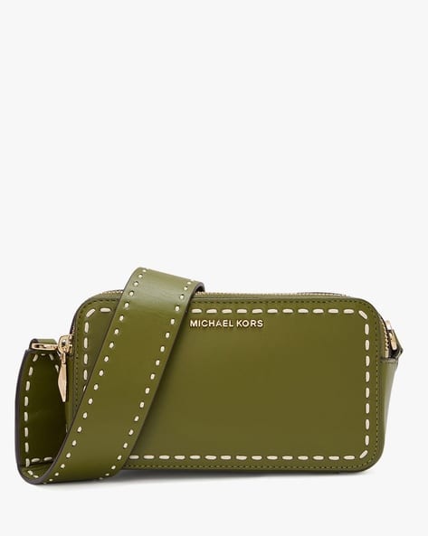 KBJ② Buy Michael Kors Jet Set Small Double Zip Camera Crossbody Bag