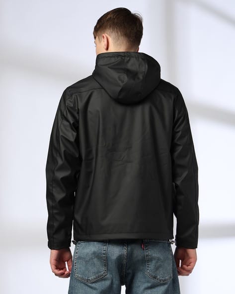 Buy DNMX Men Regular Fit Hooded Jacket Online | Ajio.com