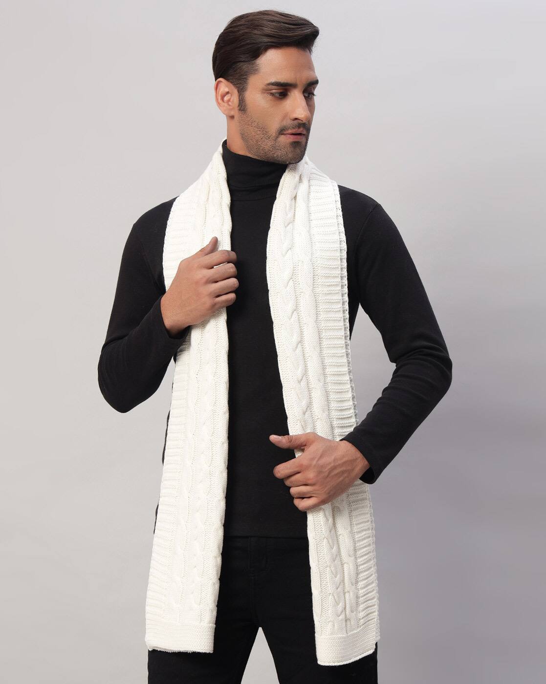 Buy Handicraft-palace Men Wool Scarf Online | Ajio.com