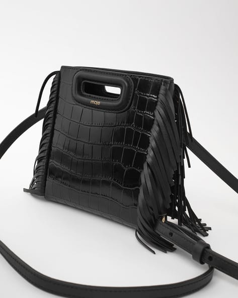 Maje Outlet Maje Mini Sac Maje MINI Handbag Ecru Vanille/white