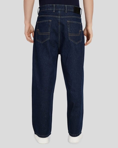 パンツ NOREMID RIGHT SUPPER BAGGY DENIM Navy NOREMID RIGHT SUPPER BAGGY DENIM Navy Men Lightly Washed