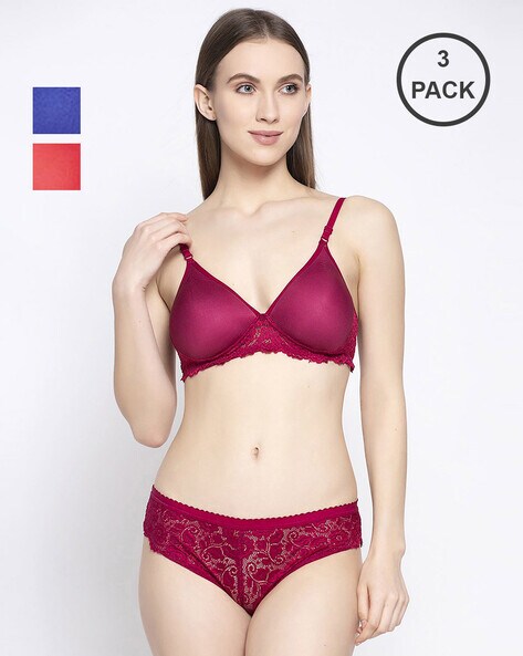 Buy Multicoloured Lingerie Sets for Women by FASHION COMFORTZ Online Ajio