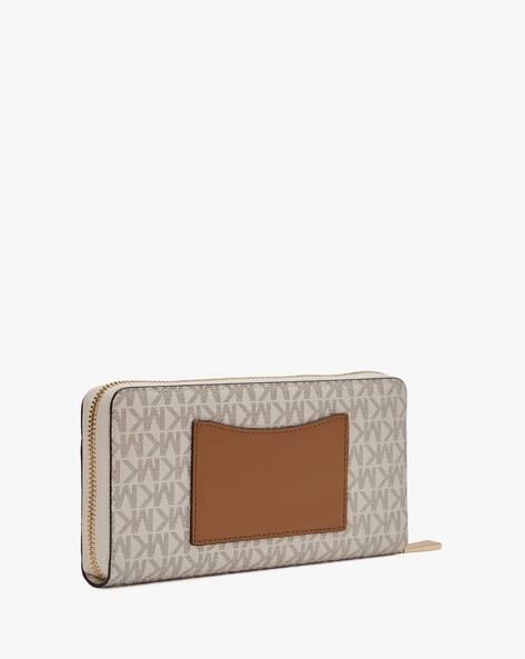 Buy Michael Kors Jet Set Continental Zip-Around Wallet Beige