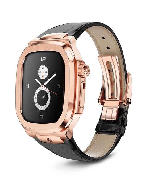 Buy Golden Concept WC-ROL45-RG-BK Watch Case with Pin-Tuck Clasp  