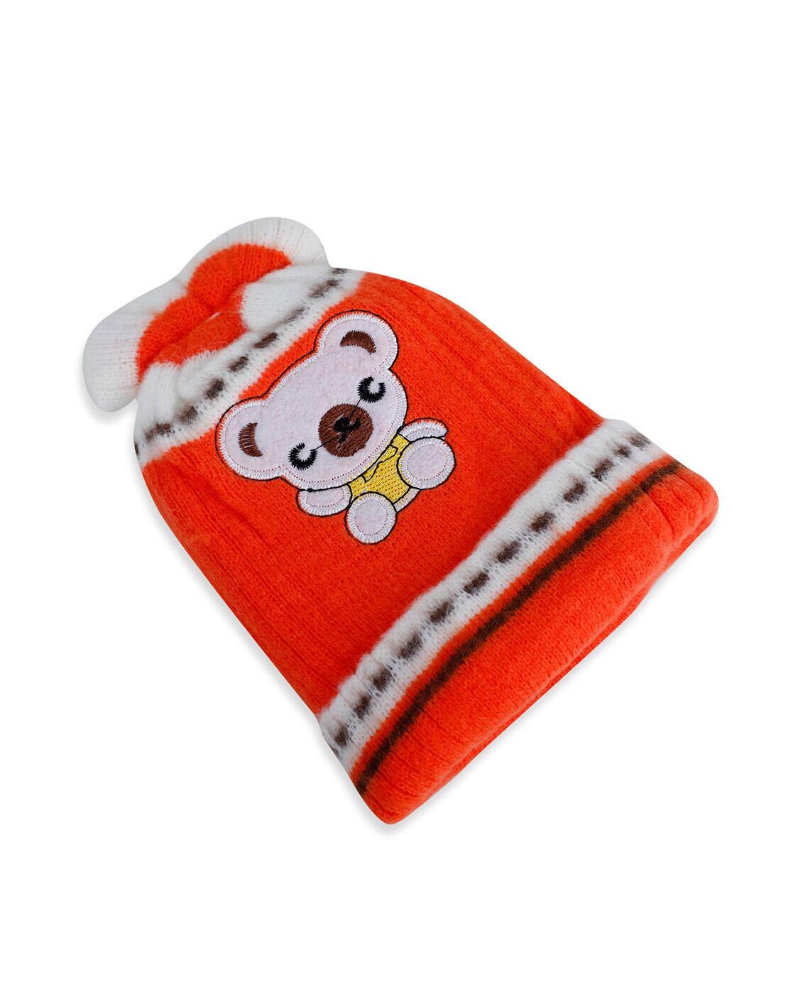 Buy Orange Caps Hats for Infants by Babymoo Online