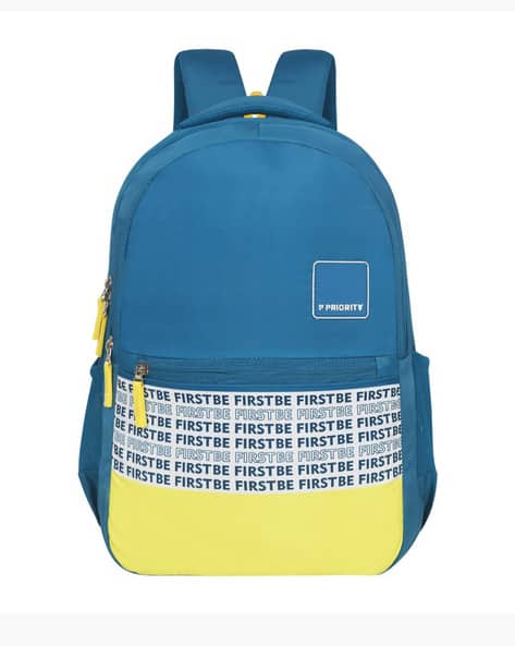 Priority Unisex Printed College Backpack with Raincover - 38L