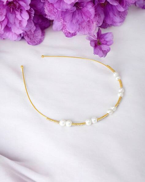 Joy of Jewels Pearl Hair Band