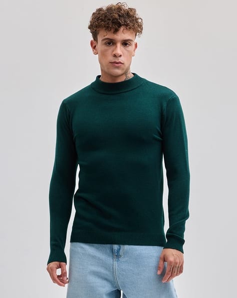 Buy dark-green Sweaters Cardigans for Men by Snitch Online