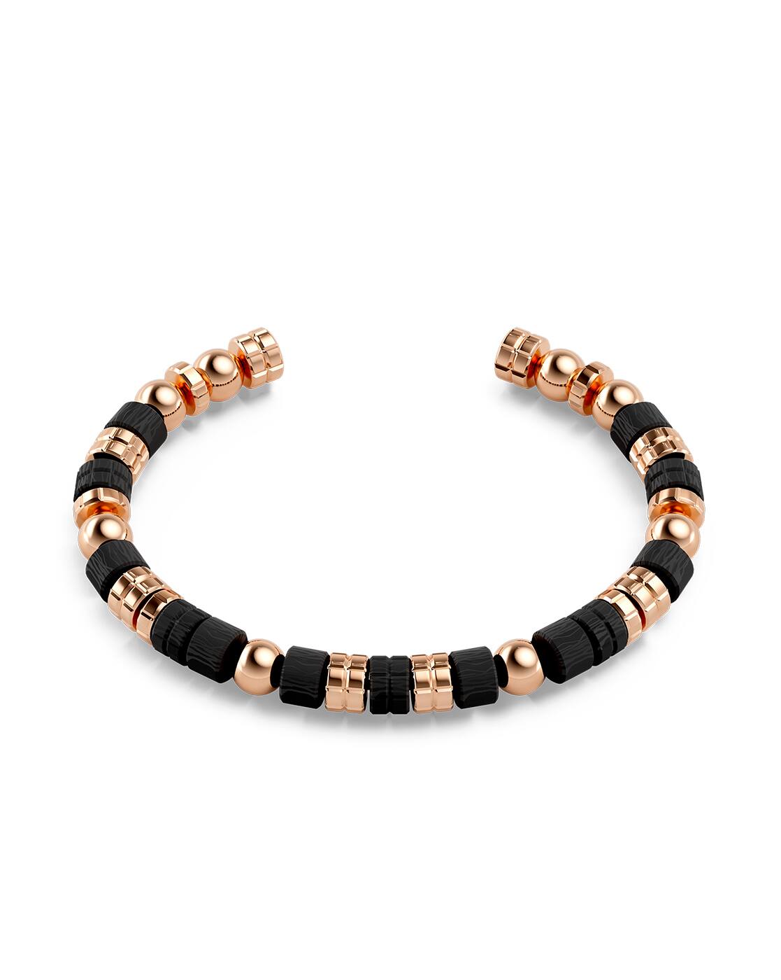 アクセサリー GOLDEN CONCEPT Bracelet Rose gold Black Bracelet / EV - Rose gold - Black – GOLDEN CONCEPT