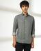 Men Geometric Print Slim Fit Shirt