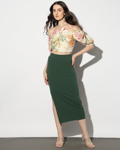 Outryt by AZORTE Floral Cosret Top